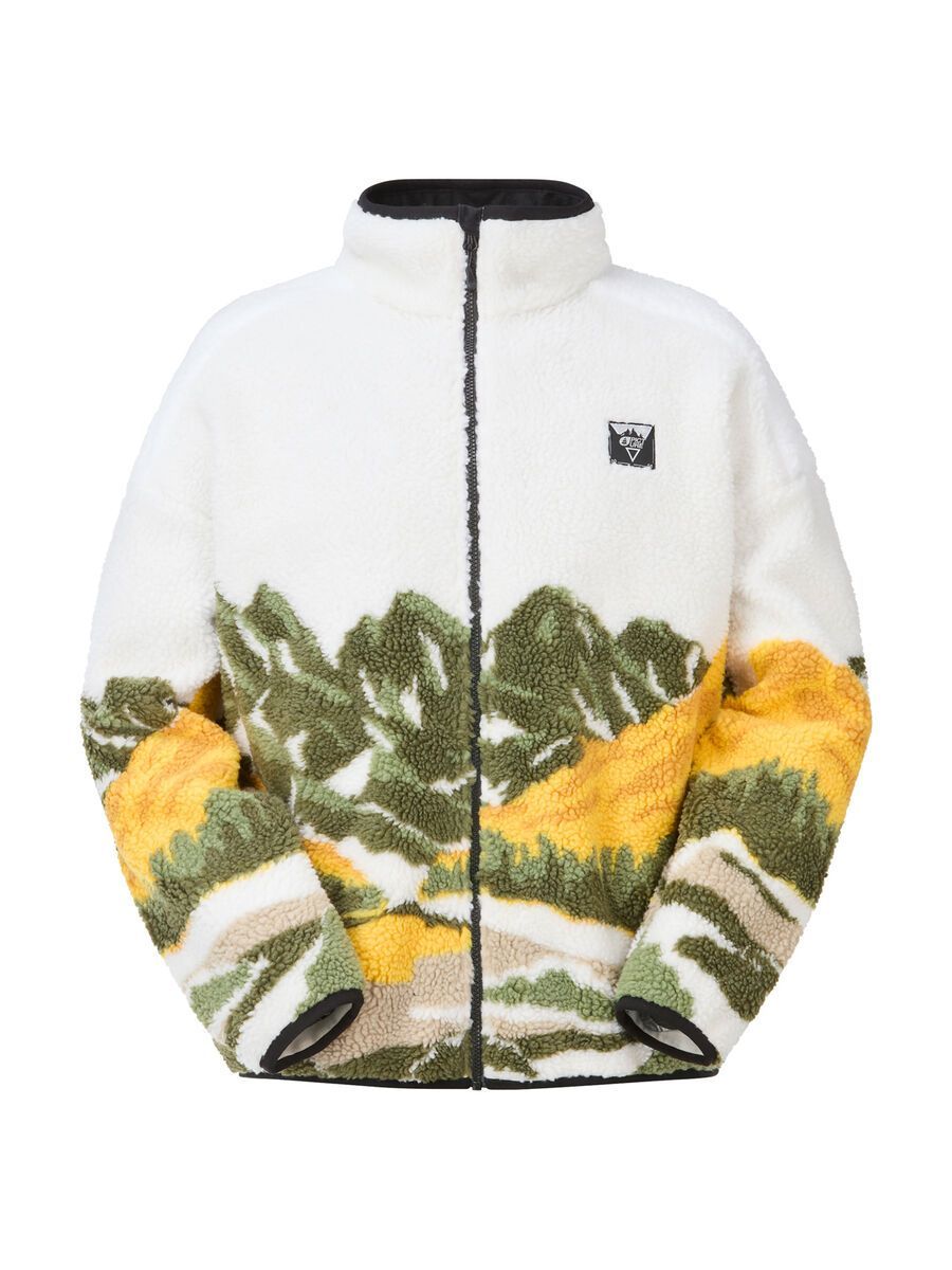 Picture Hafdals Zip Fleece, grape leaf - Bild 1