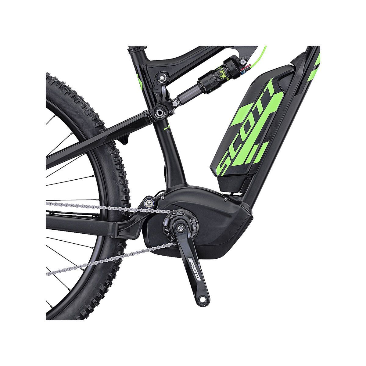 Scott E-Genius 910, black/green - Bild 4