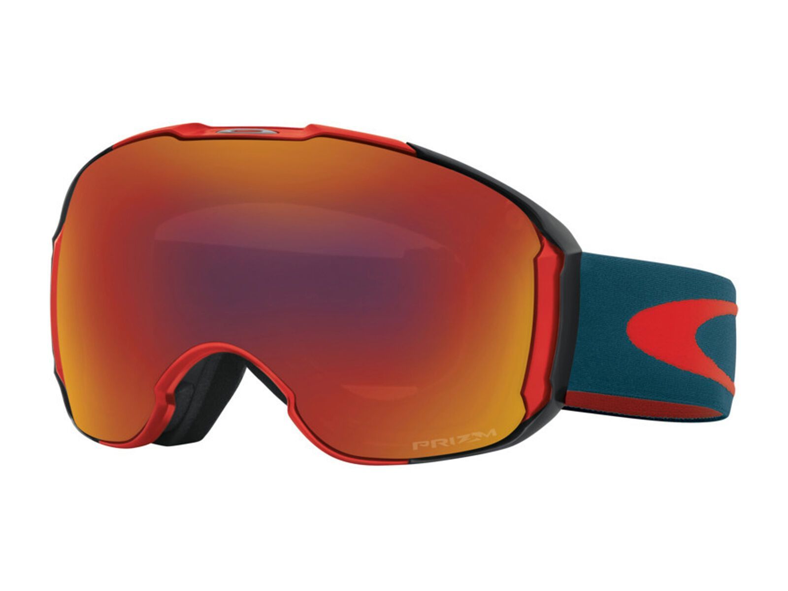 Oakley Airbrake XL inkl. Wechselscheibe, red legion blue/Lens: prizm torch iridium - Bild 1