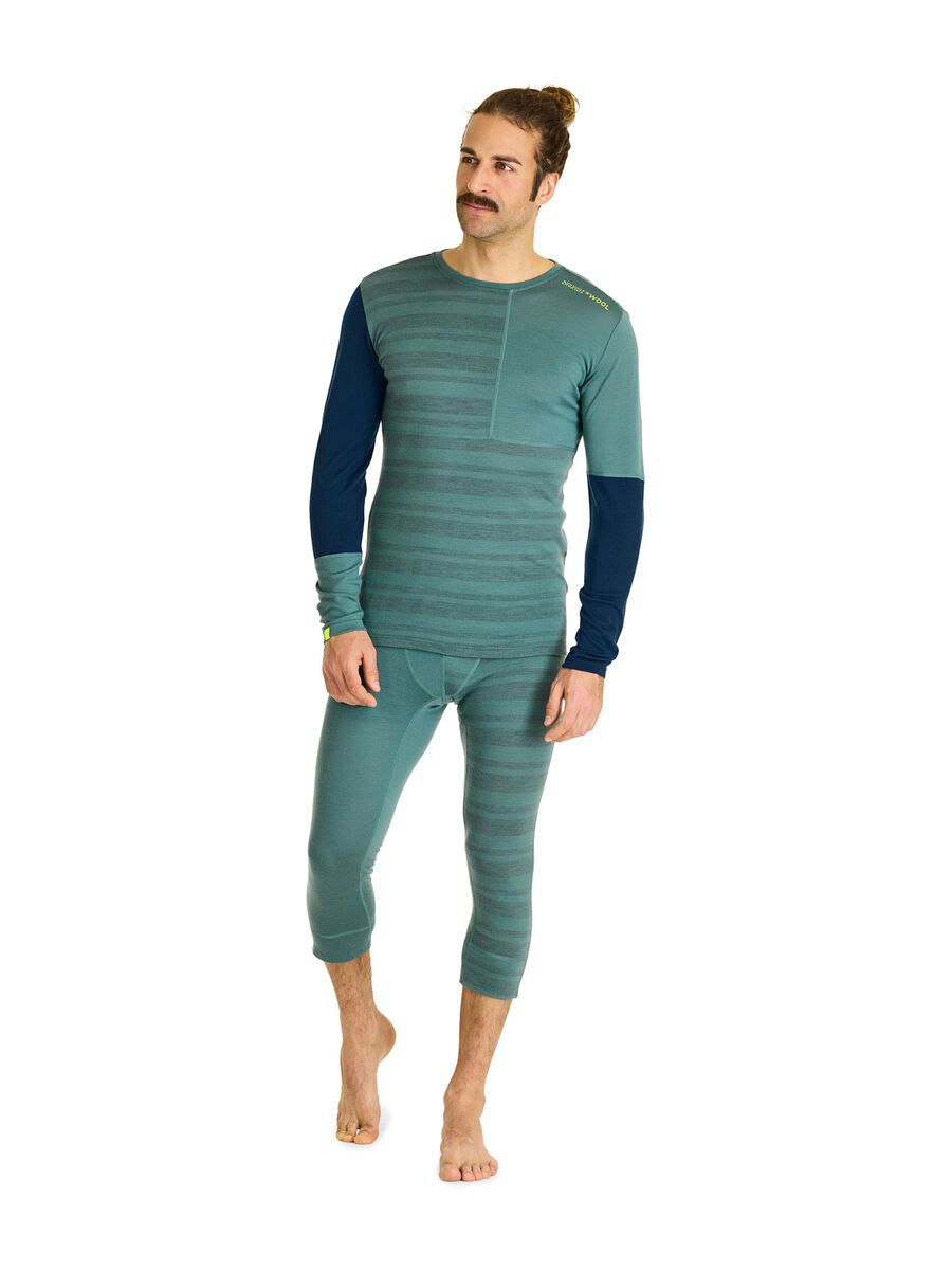 Ortovox 185 Rock'n'wool Long Sleeve M, arctic grey - Bild 4