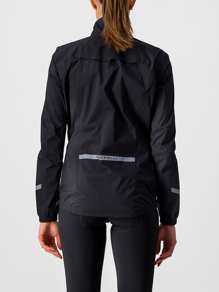 Castelli Emergency 2 W Rain Jacket, light black - Bild 3