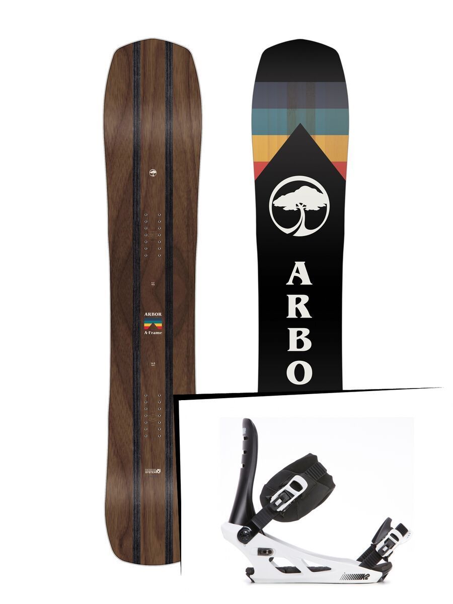 Set: Arbor A-Frame 2019 + K2 Formula trooper - Bild 1