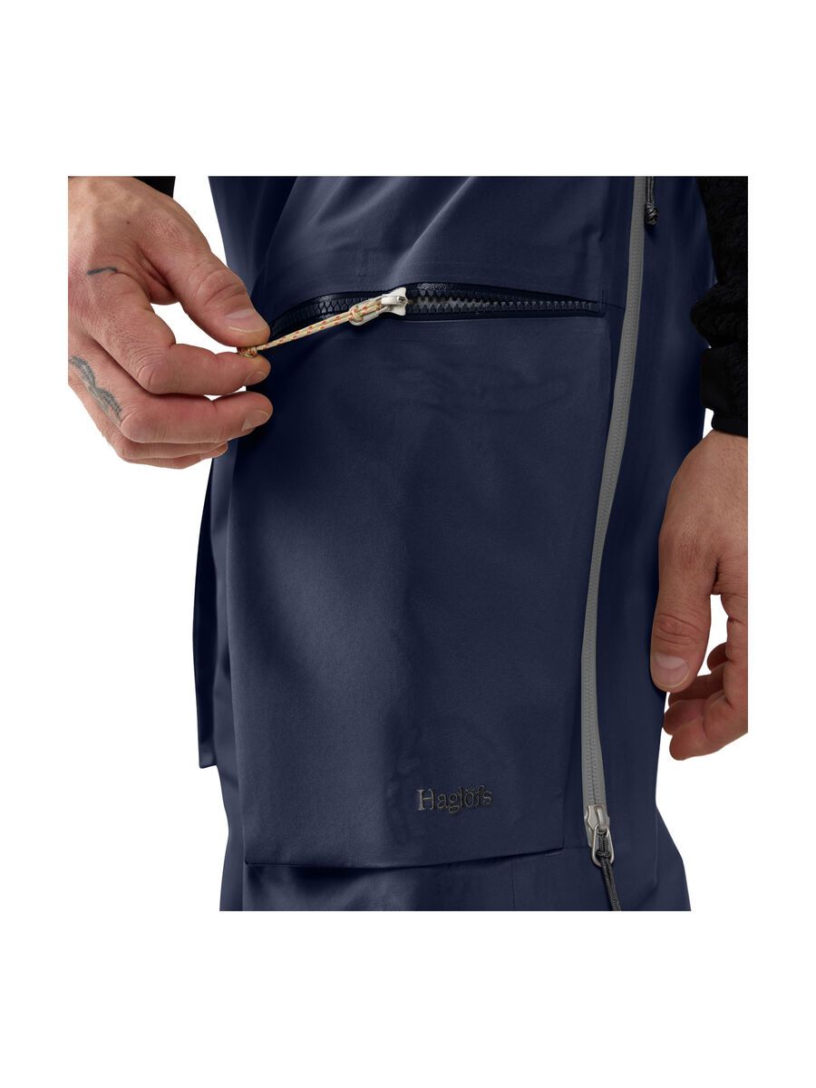Haglöfs Vassi GTX II Pant Men, tarn blue - Bild 8