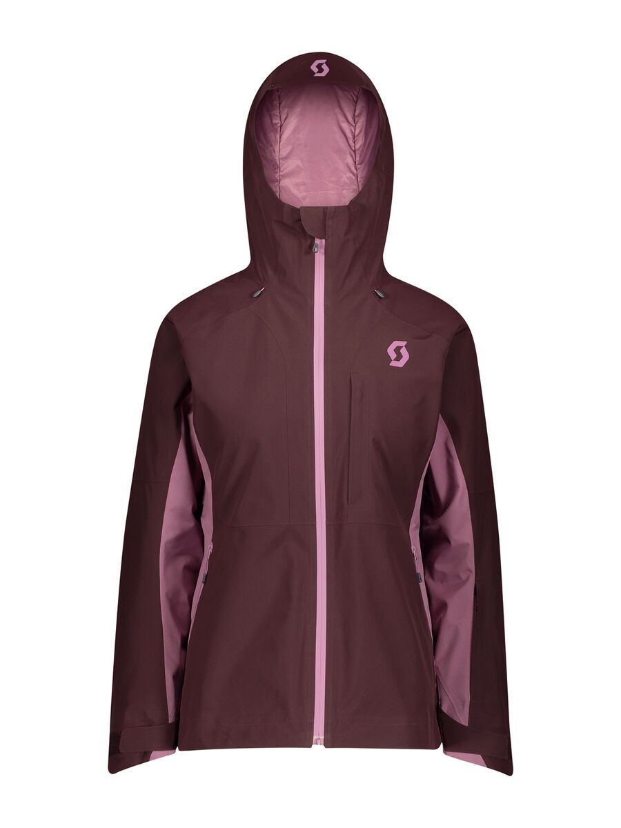 Scott Ultimate GTX Women's Jacket, red fudge/cassis pink - Bild 1