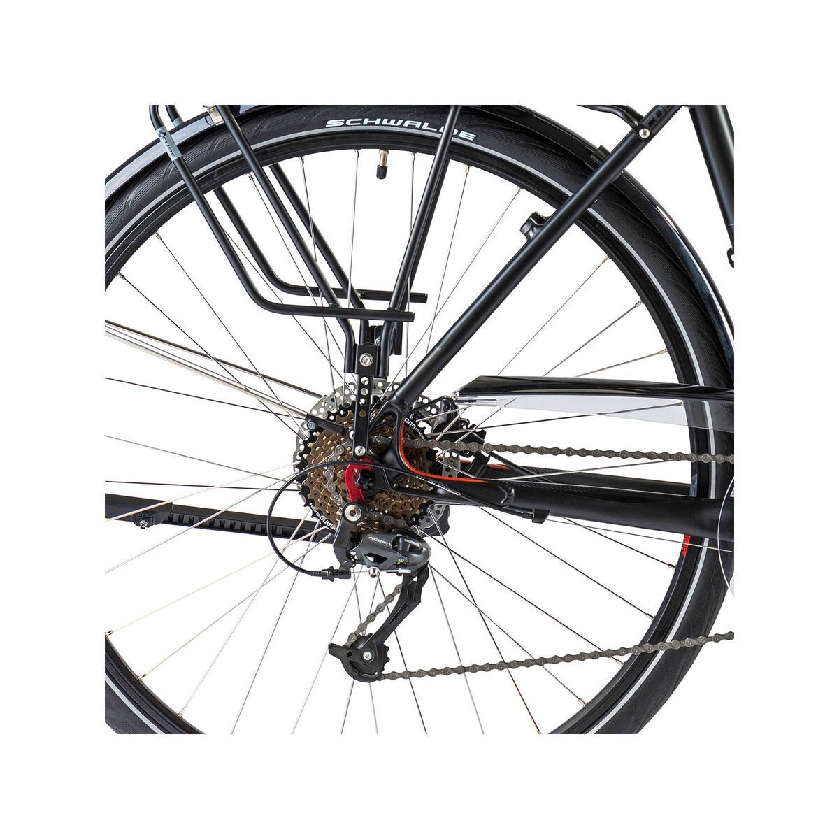 Cube Travel Pro Lady, black/grey/red - Bild 4