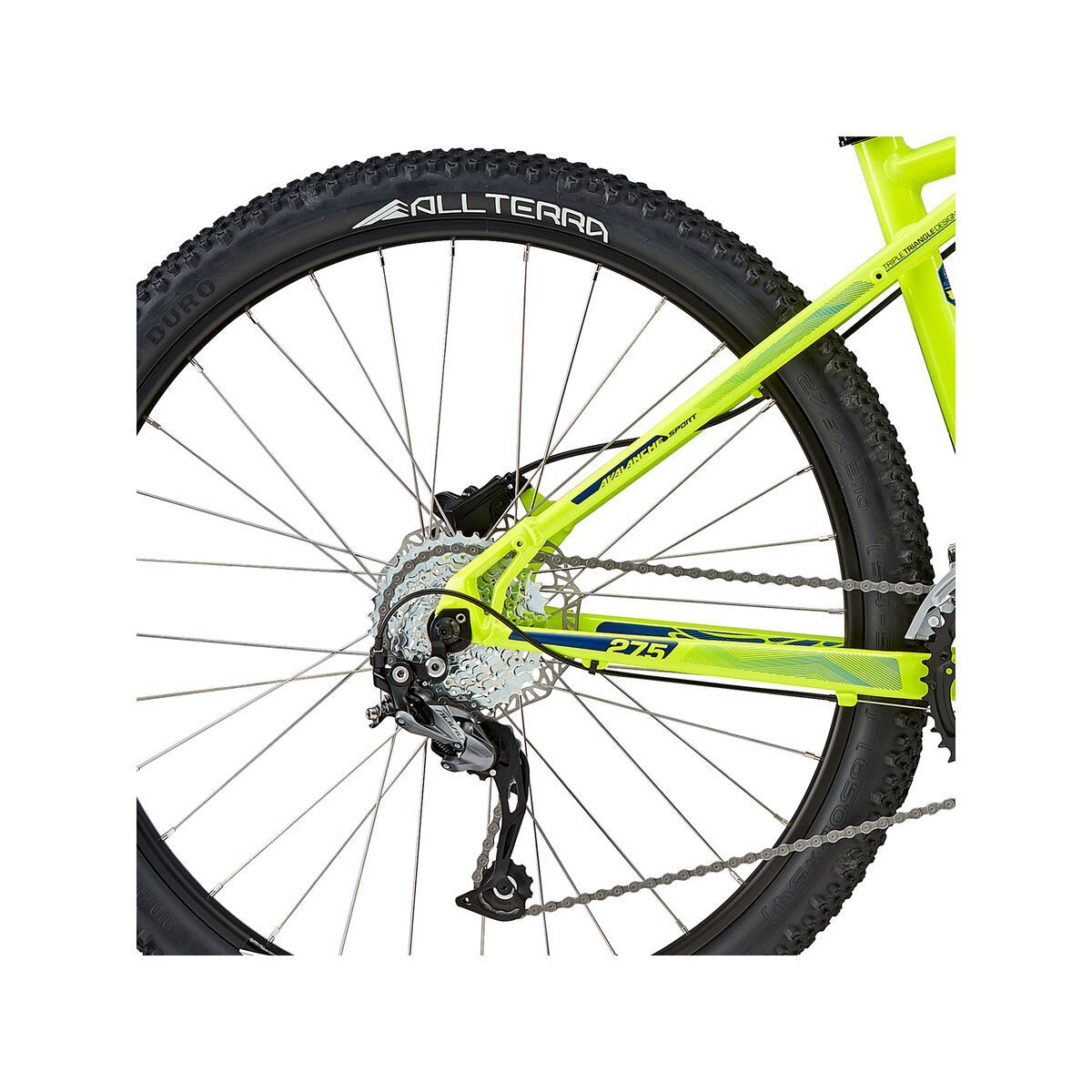 GT Avalanche Sport 27.5, neon yellow/navy - Bild 5