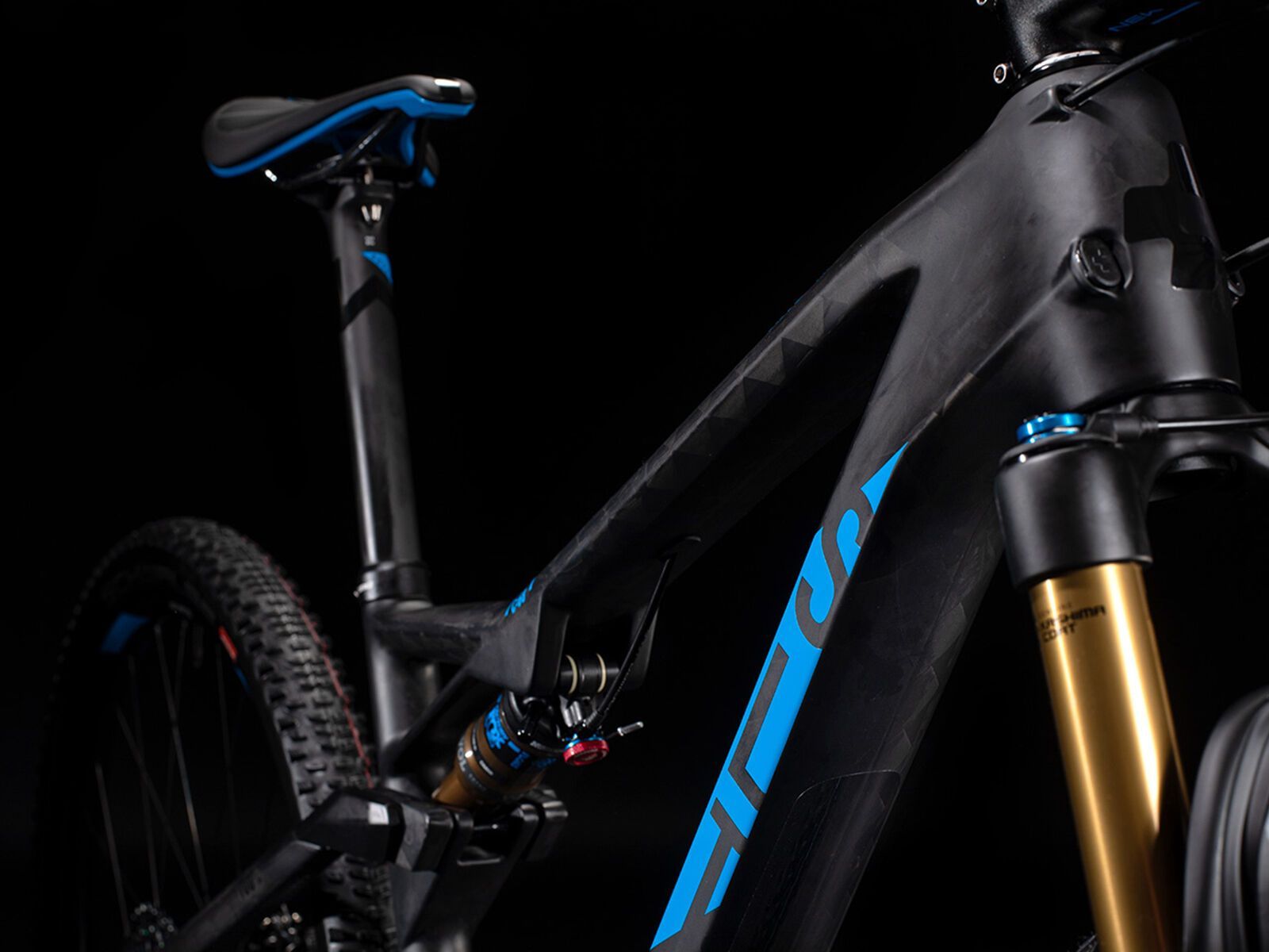 Cube AMS 100 C:68 SLT 29, carbon´n´blue - Bild 3