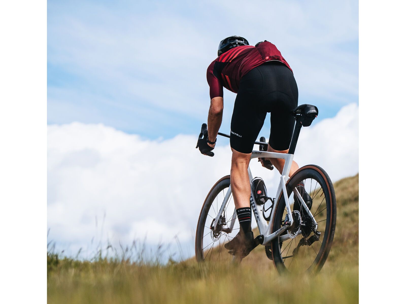 Castelli Endurance Pro Jersey, bordeaux/red-orange - Bild 10