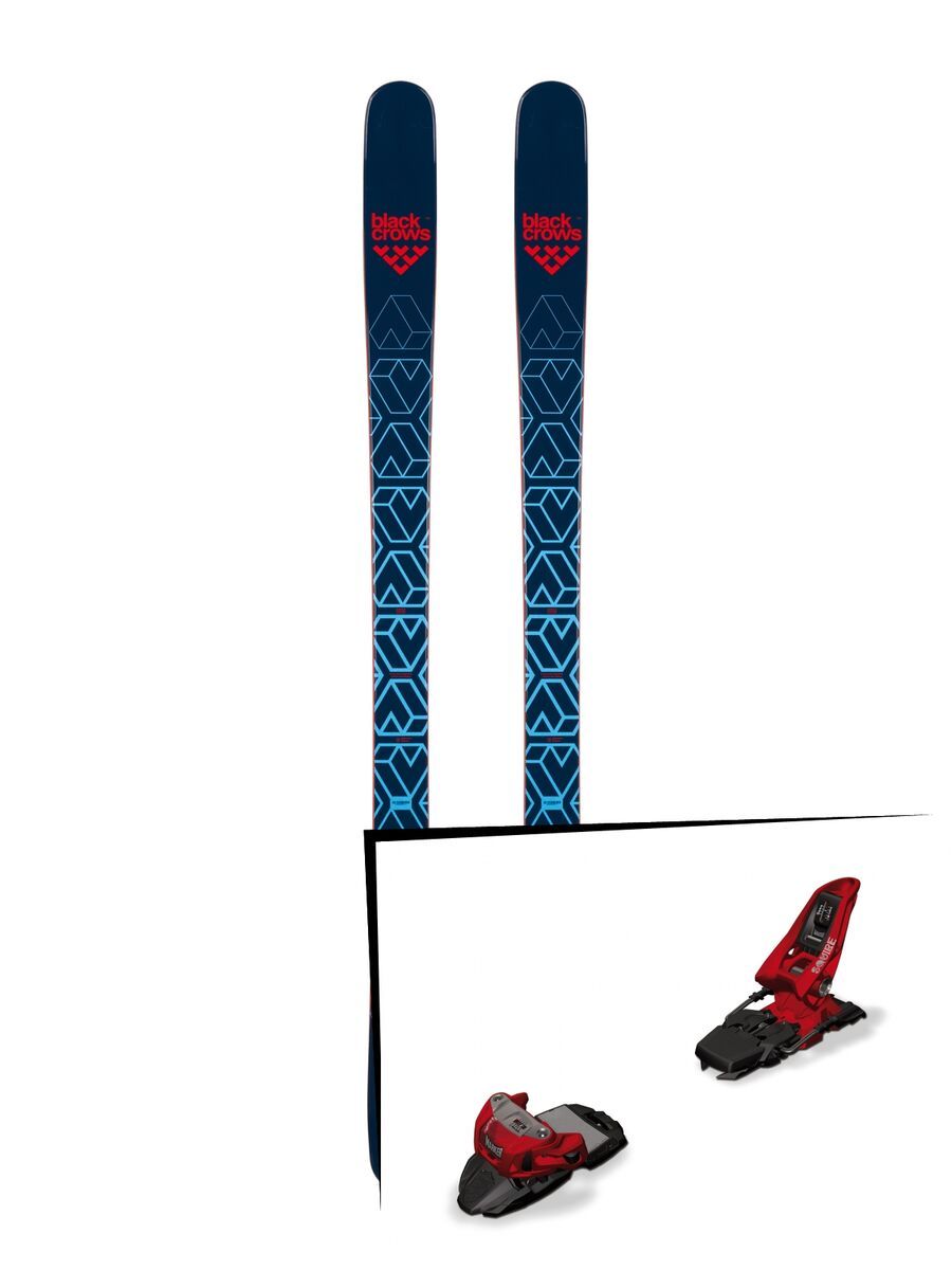 Set: Black Crows Captis 2019 + Marker Squire 11 red - Bild 1