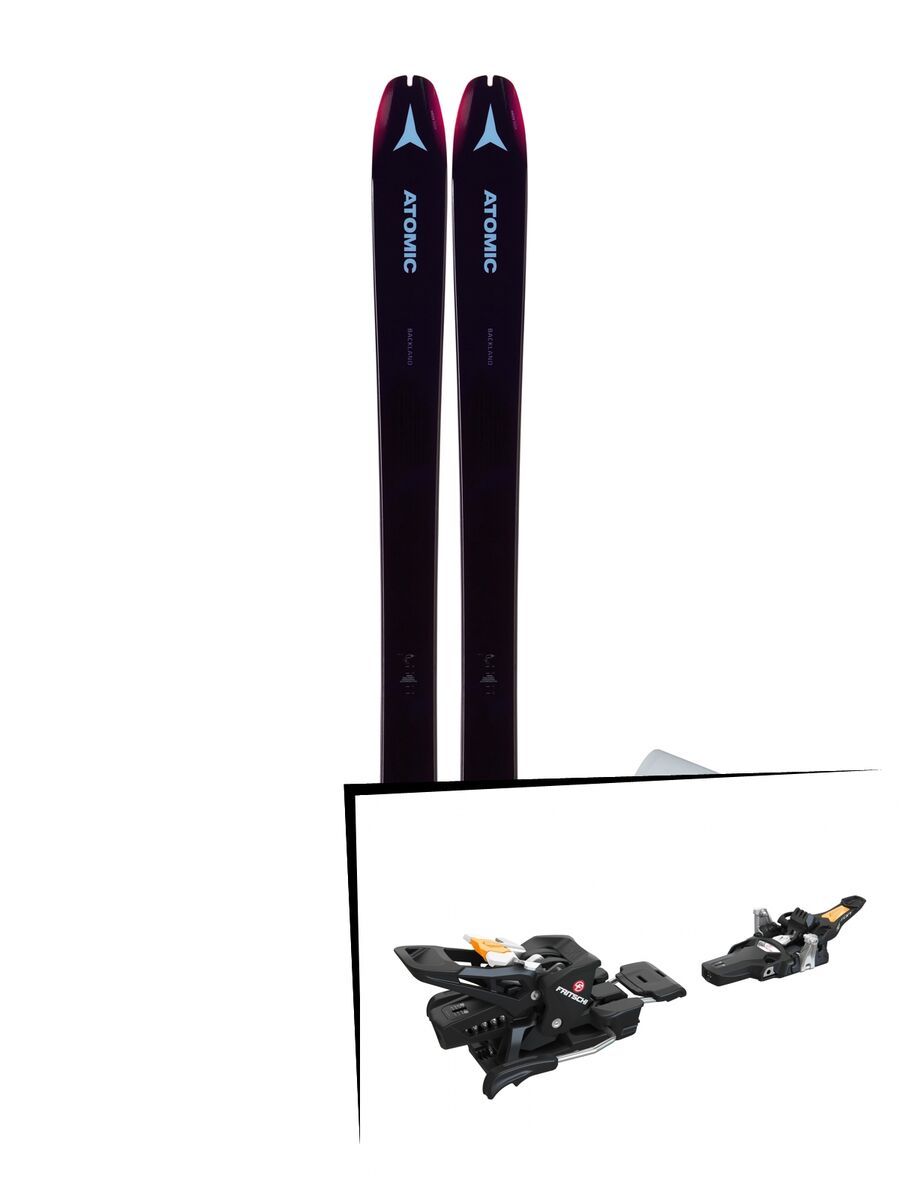 Set: Atomic Backland 85 W + Hybrid Skin 85 2019 + Fritschi Tecton 12 - Bild 1