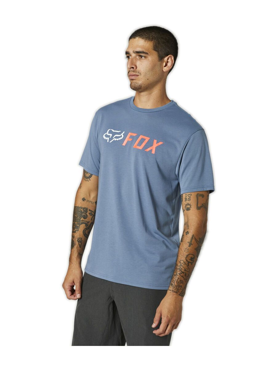 Fox Apex SS Tech Tee, matte blue - Bild 3