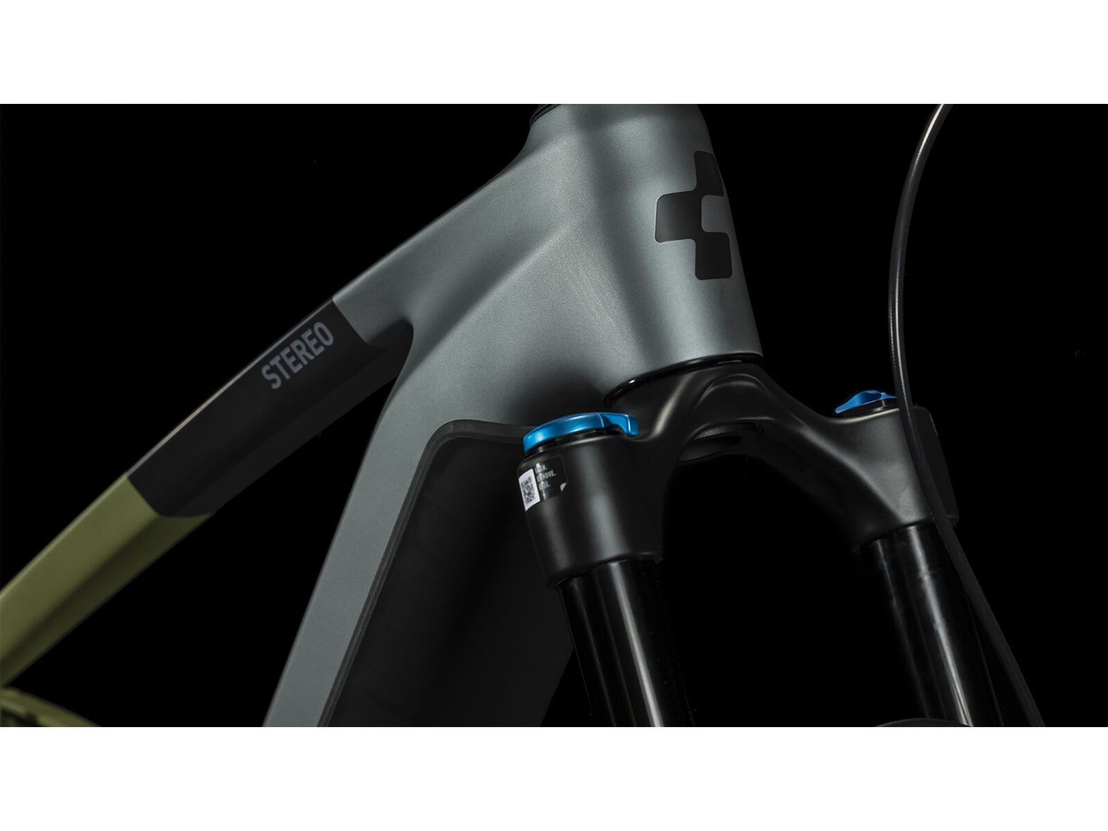 Cube Stereo Hybrid 140 HPC TM 750 29, flashgrey´n´olive - Bild 7