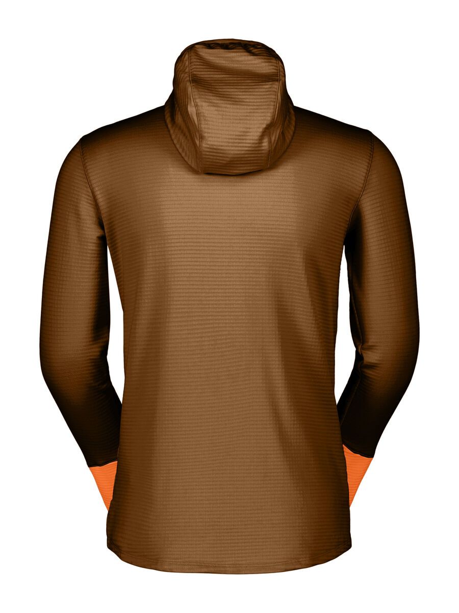 Scott Defined Light Men's Hoody, bread brown/flash orange - Bild 2