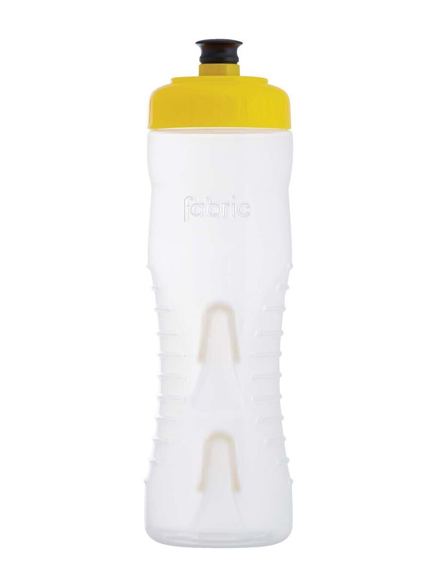 Fabric Cageless Waterbottle 750 ml, clear/yellow - Bild 1