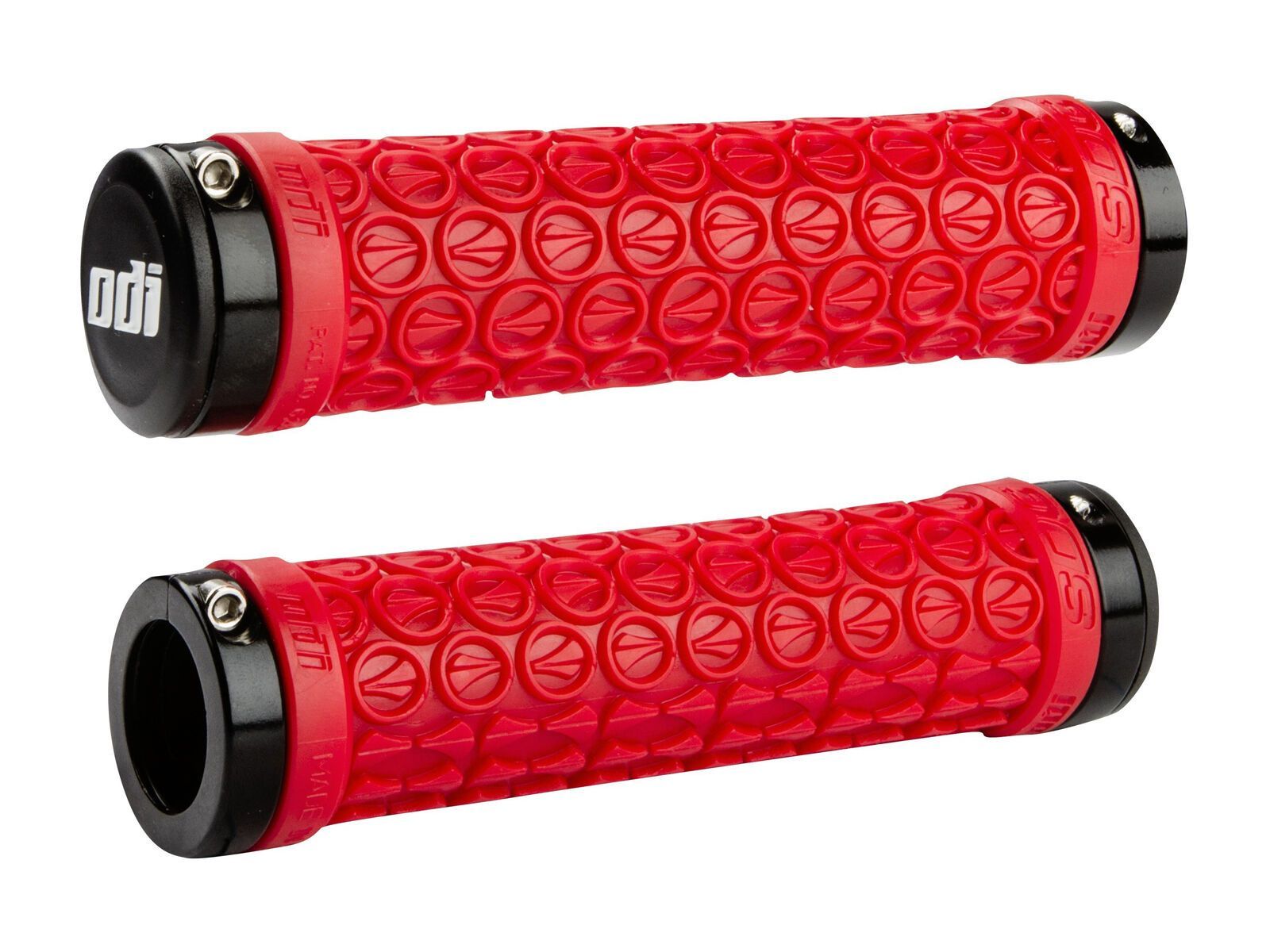 ODI SDG Lock-On Grips, red/black - Bild 1
