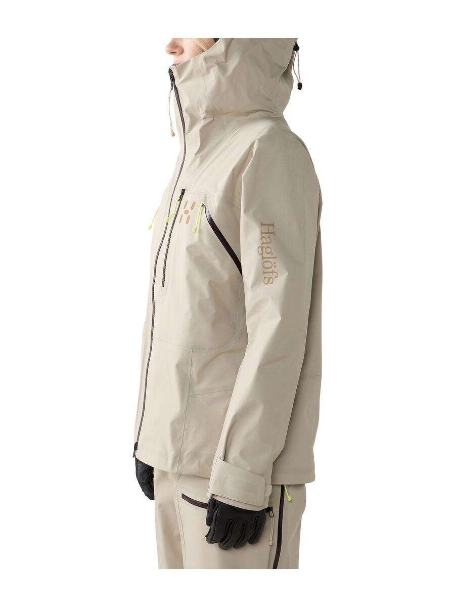 Haglöfs Nallo Touring GTX Jacket Women, chalk beige - Bild 4