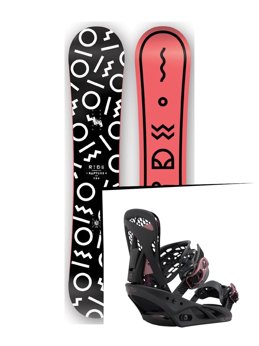 Set: Ride Rapture 2016 + Burton Escapade (1712754S) - Bild 1