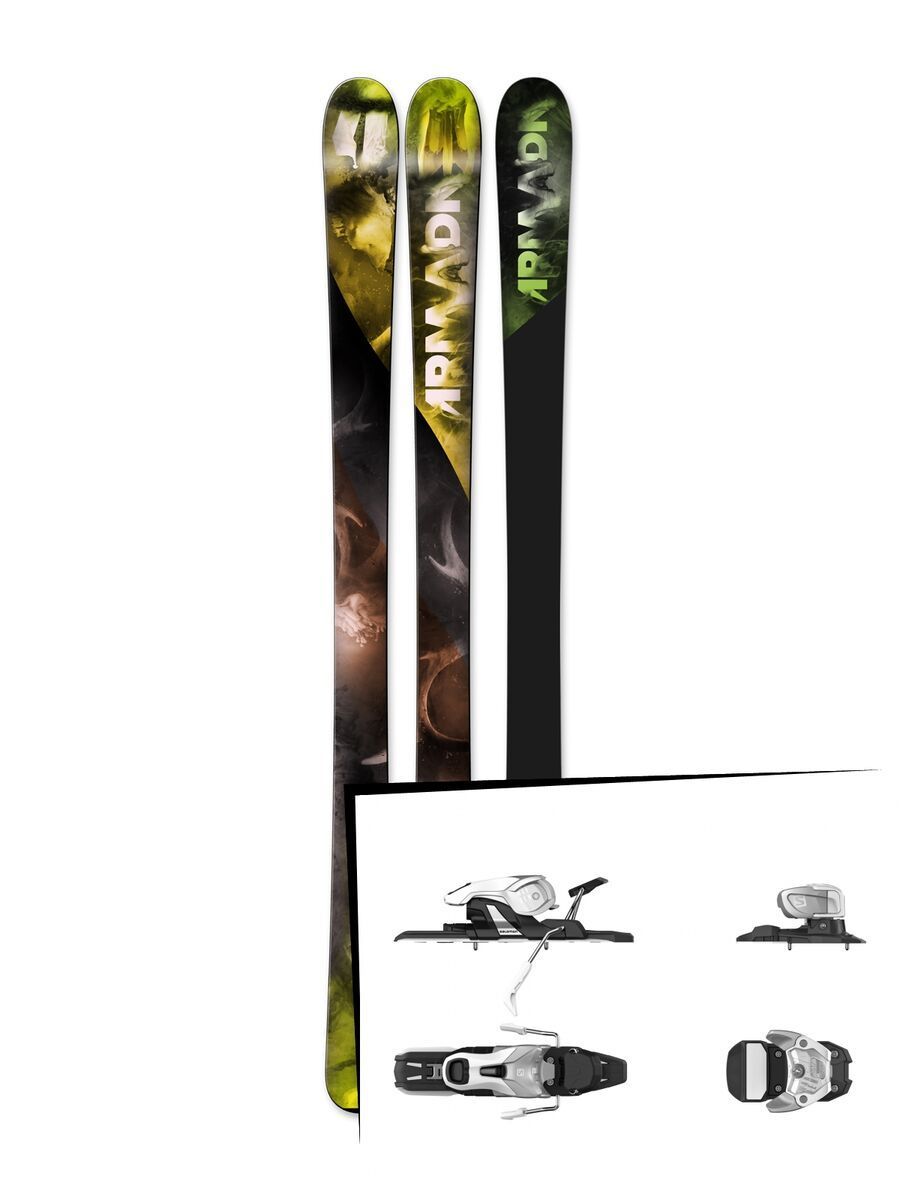 Set: Armada Invictus 89 TI 2016 + Salomon Warden 11 (1706219) - Bild 1
