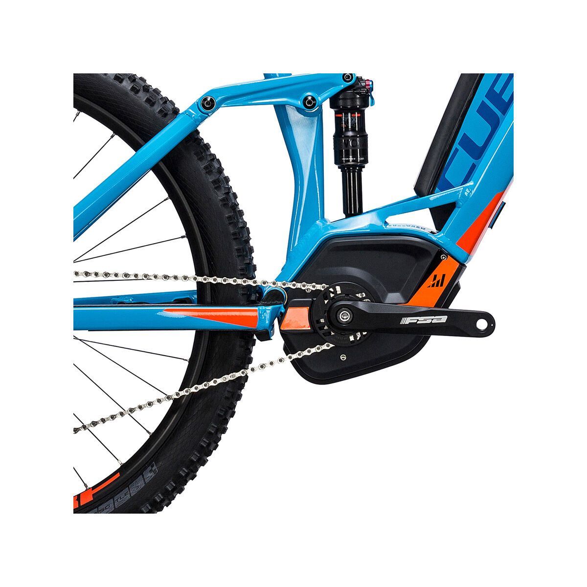 Cube Stereo Hybrid 140 HPA Race 500 27.5, blue´n´flashorange - Bild 3