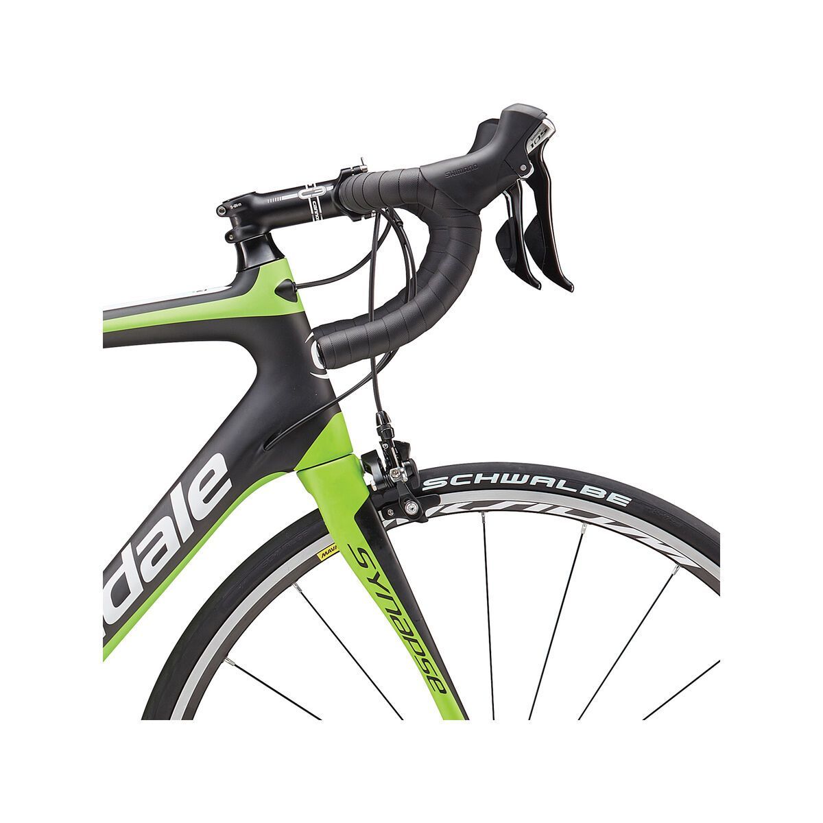 Cannondale Synapse Carbon 105 5, exposed unidirectional carbon w/ nearly black and magnesium white, gloss - Bild 5