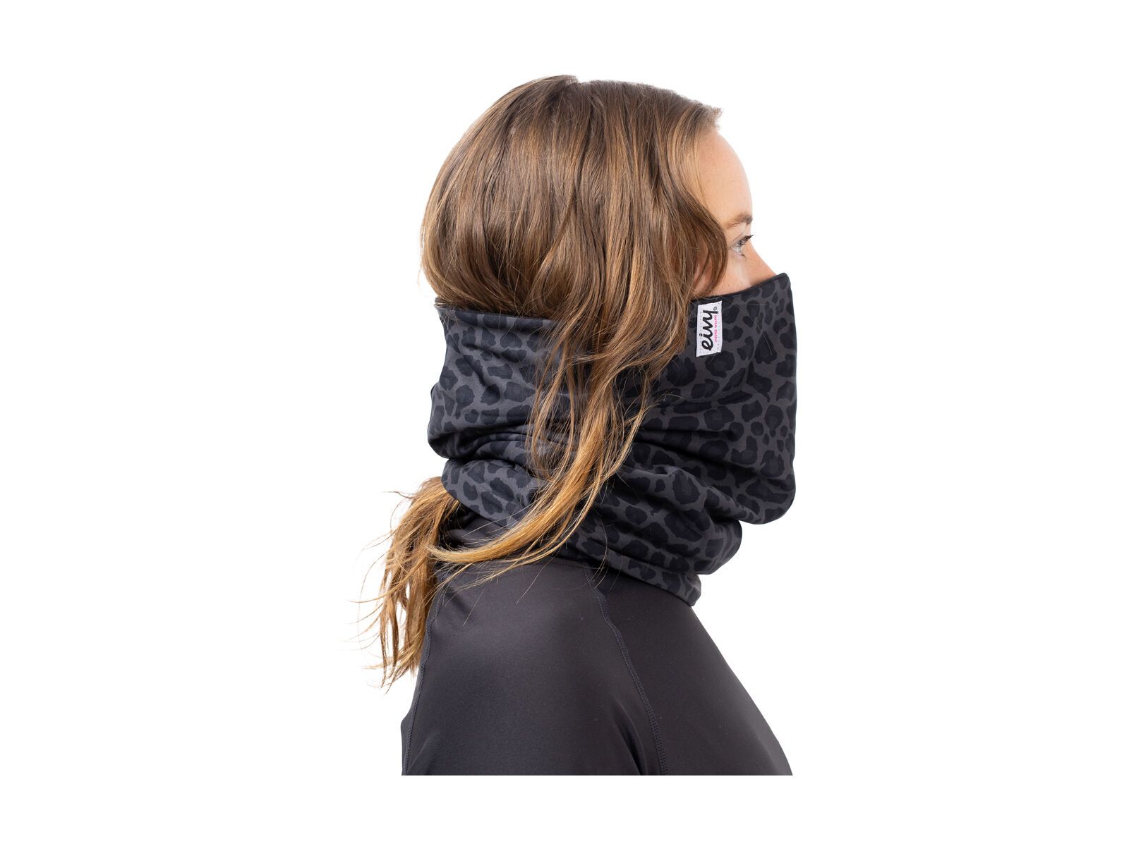 Eivy Colder Neckwarmer, black leopard - Bild 2