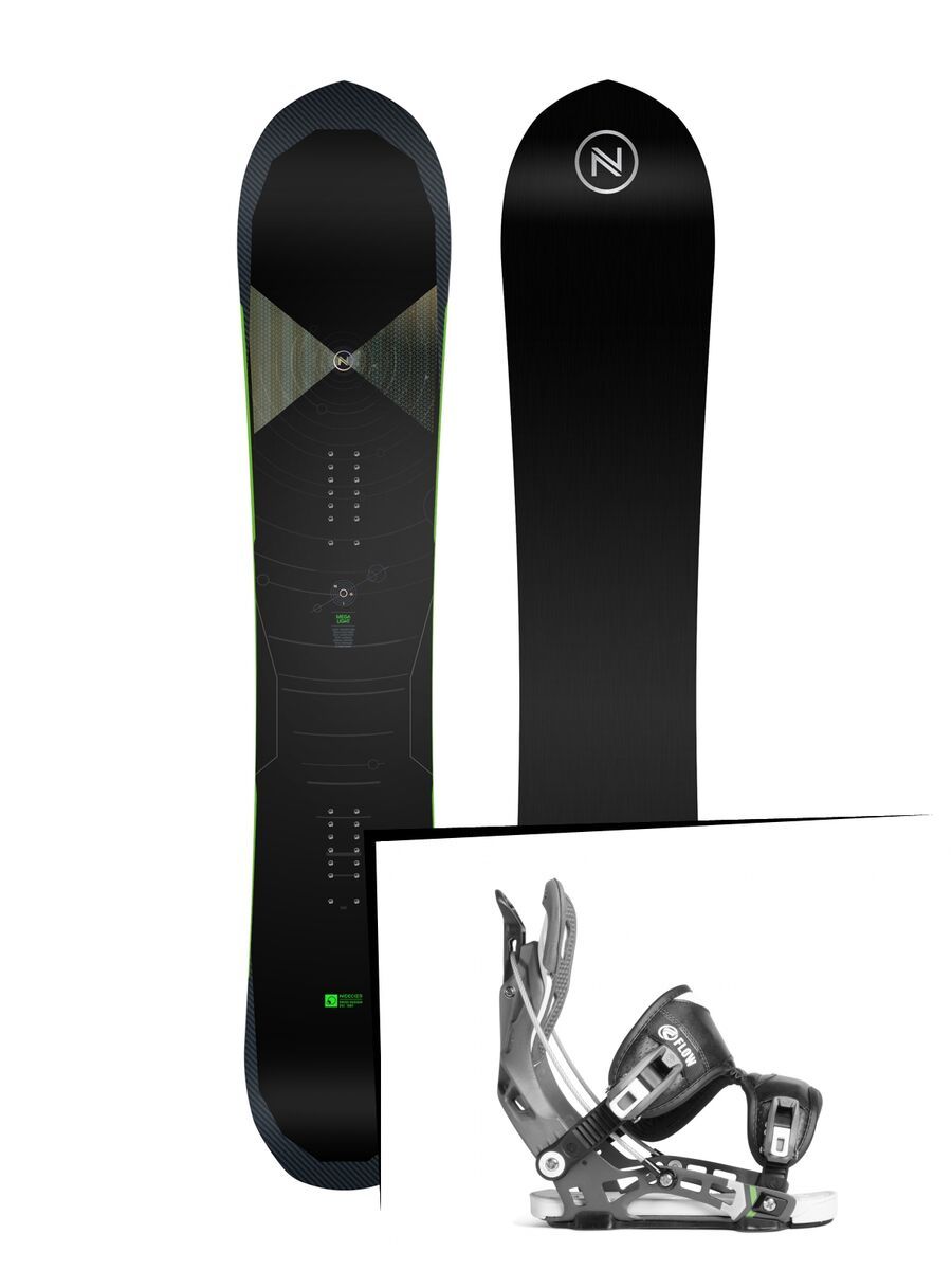 Set: Nidecker Megalight 2019 + Flow NX2 (2226515S) - Bild 1