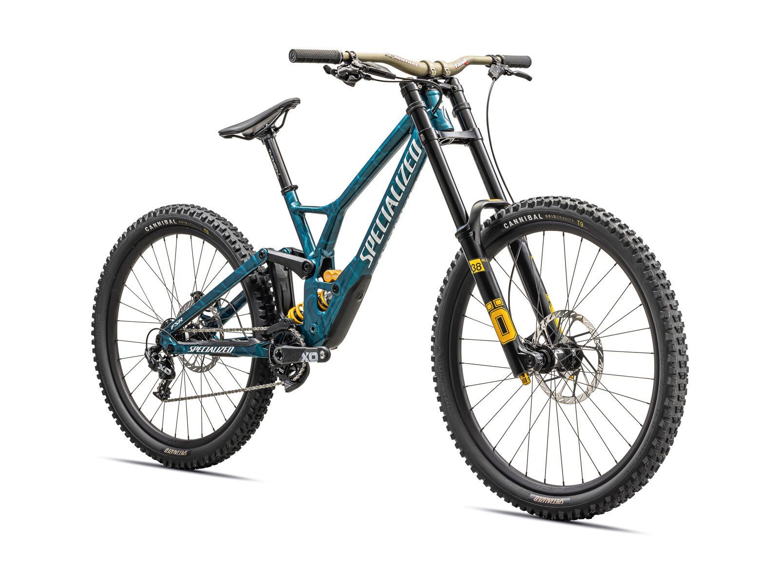 Specialized Demo Race, teal tint carbon/white - Bild 2