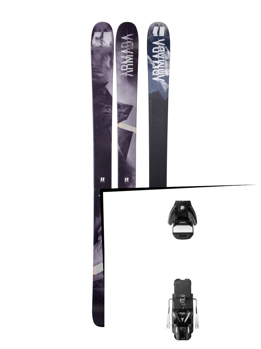 Set: Armada Invictus 108 Ti 2018 + Atomic STH 13 WTR black/gun metal - Bild 1