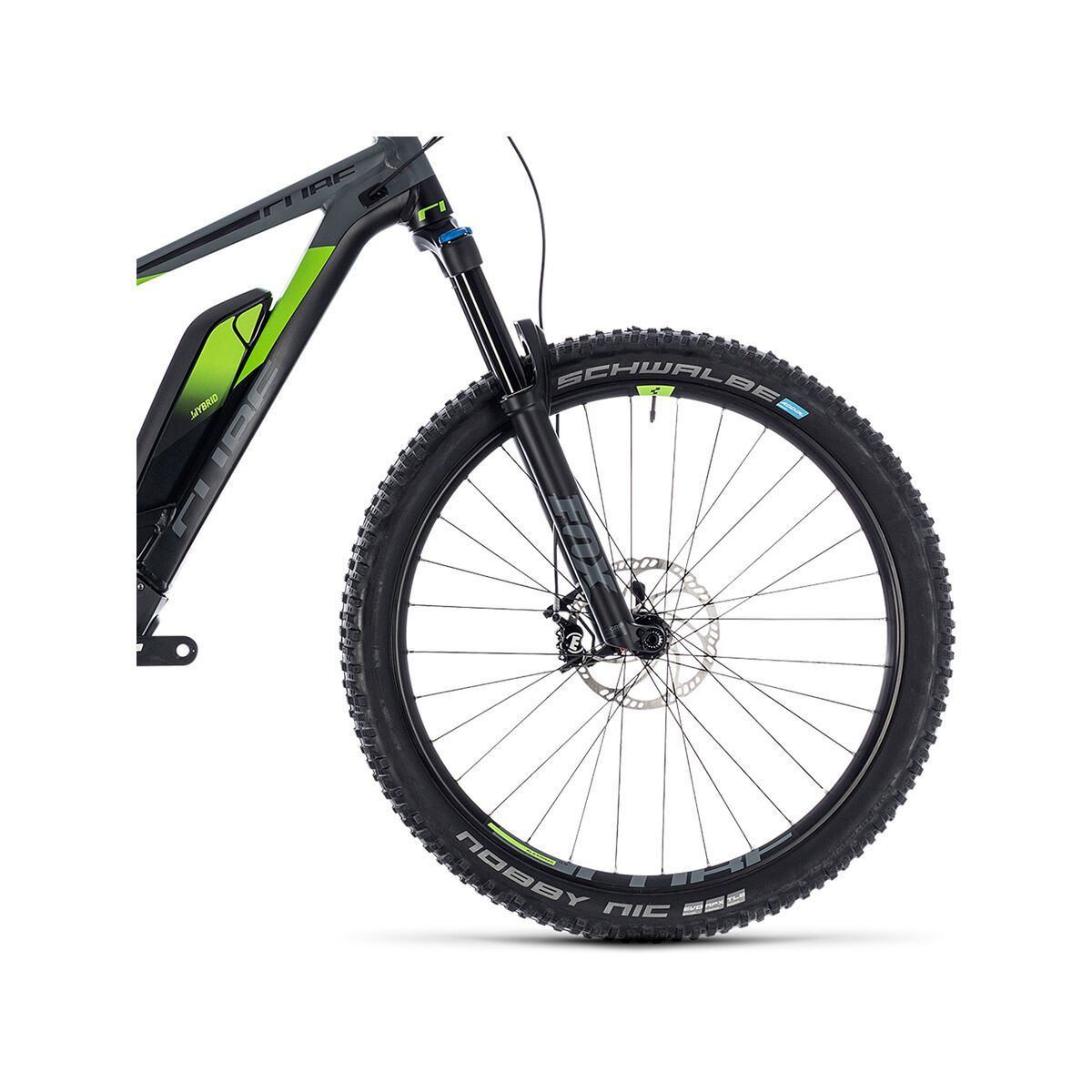 Cube Stereo Hybrid 140 Race 500 27.5, black´n´green - Bild 3