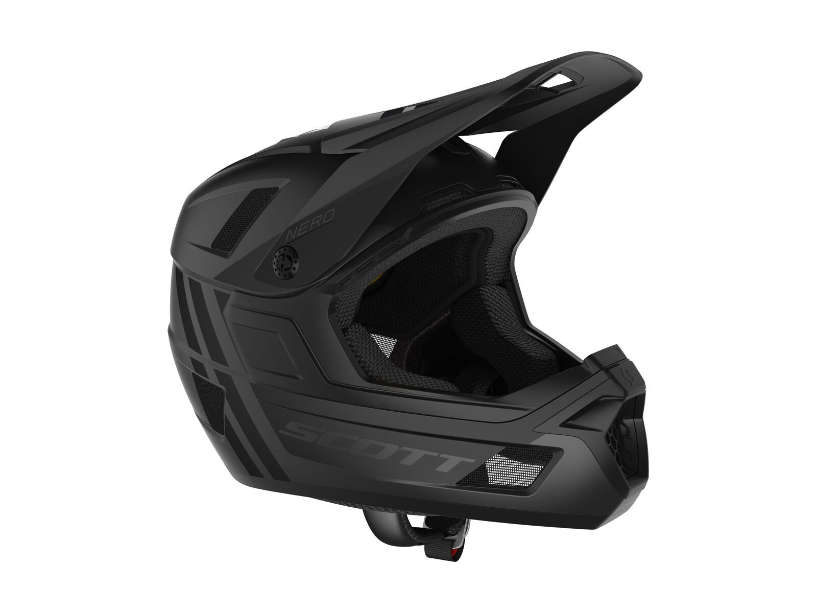 ***2. Wahl*** Scott Nero Plus Helmet stealth black - Bild 1