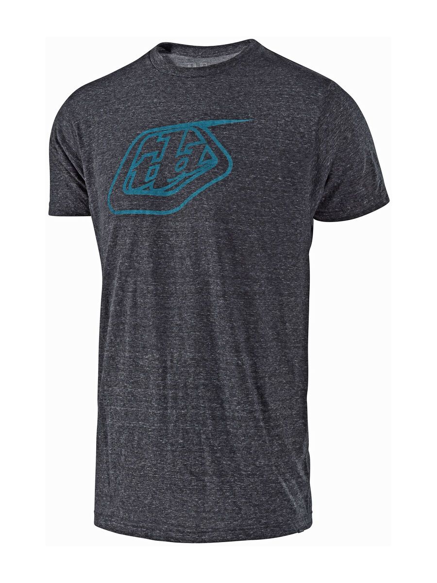 TroyLee Designs Logo Tee, onyx/blue - Bild 1