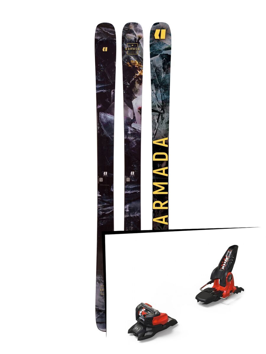 Set: Armada Arw 86 2019 + Marker Jester 18 Pro ID black/flo-red - Bild 1