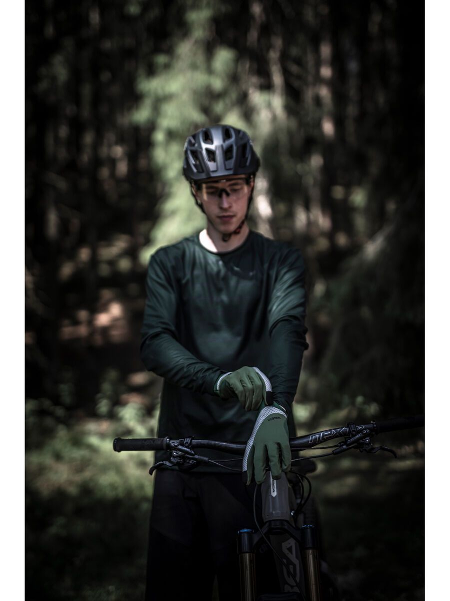 Hestra Apex Reflective Long, olive - Bild 8