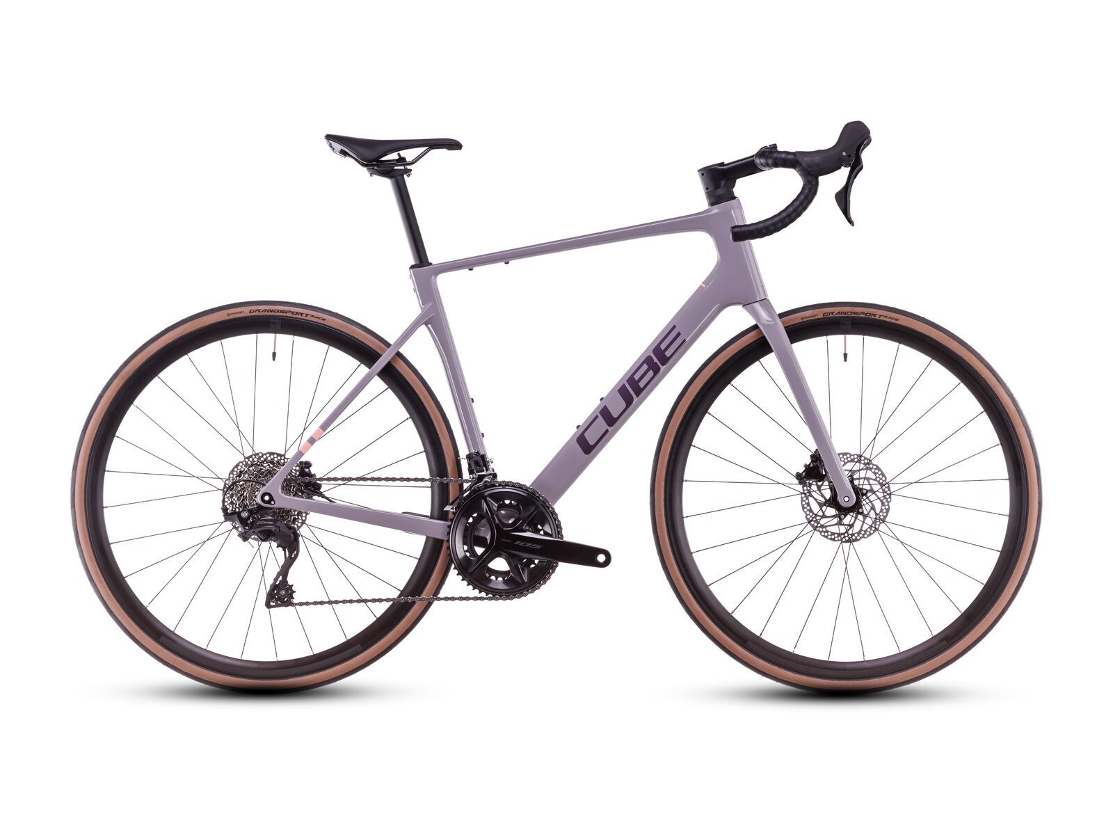 Cube Attain C:62 Race, plumgrey´n´brink - Bild 1
