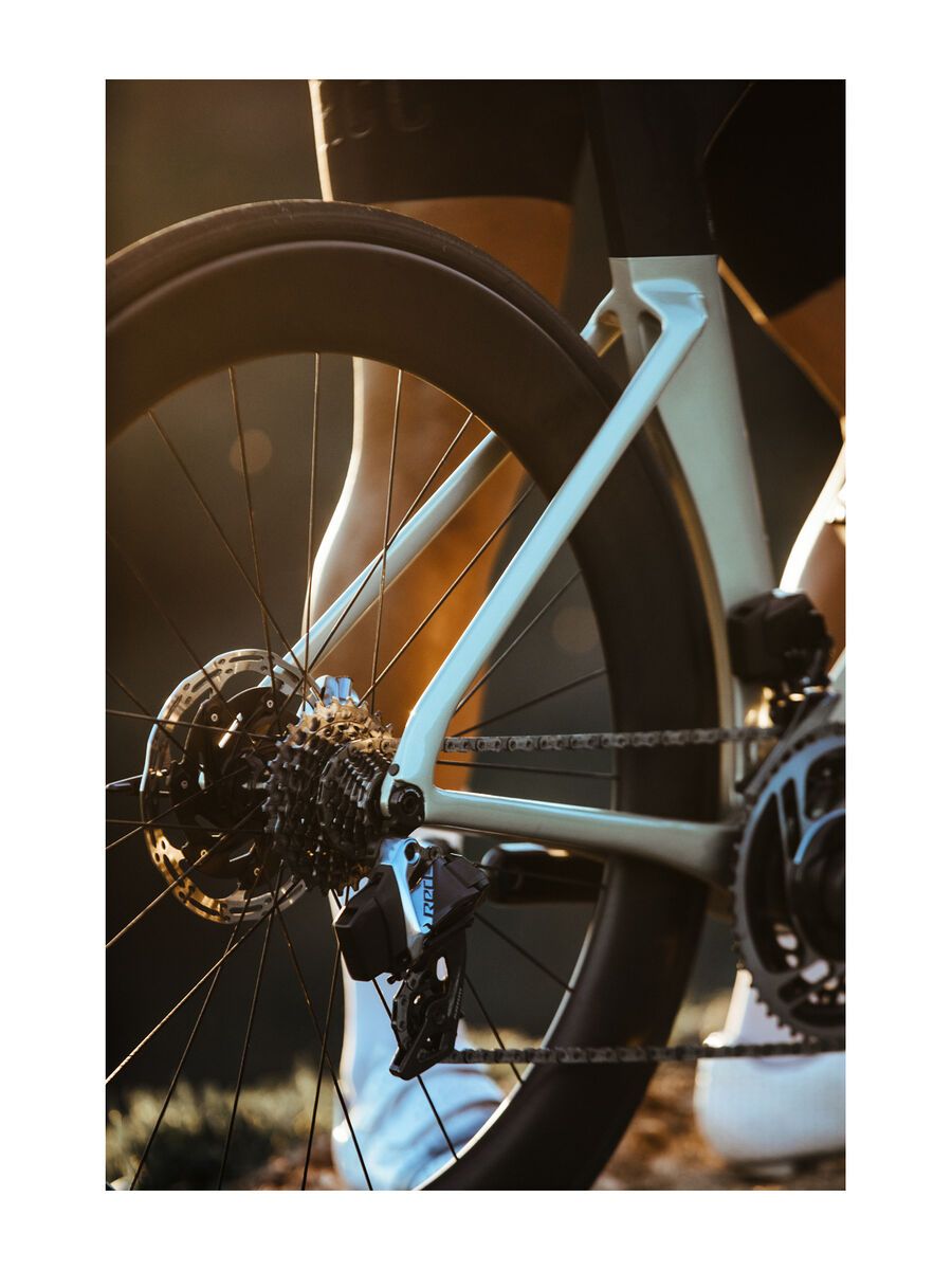 Cannondale SystemSix Hi-Mod Red eTap AXS, champagne - Bild 7