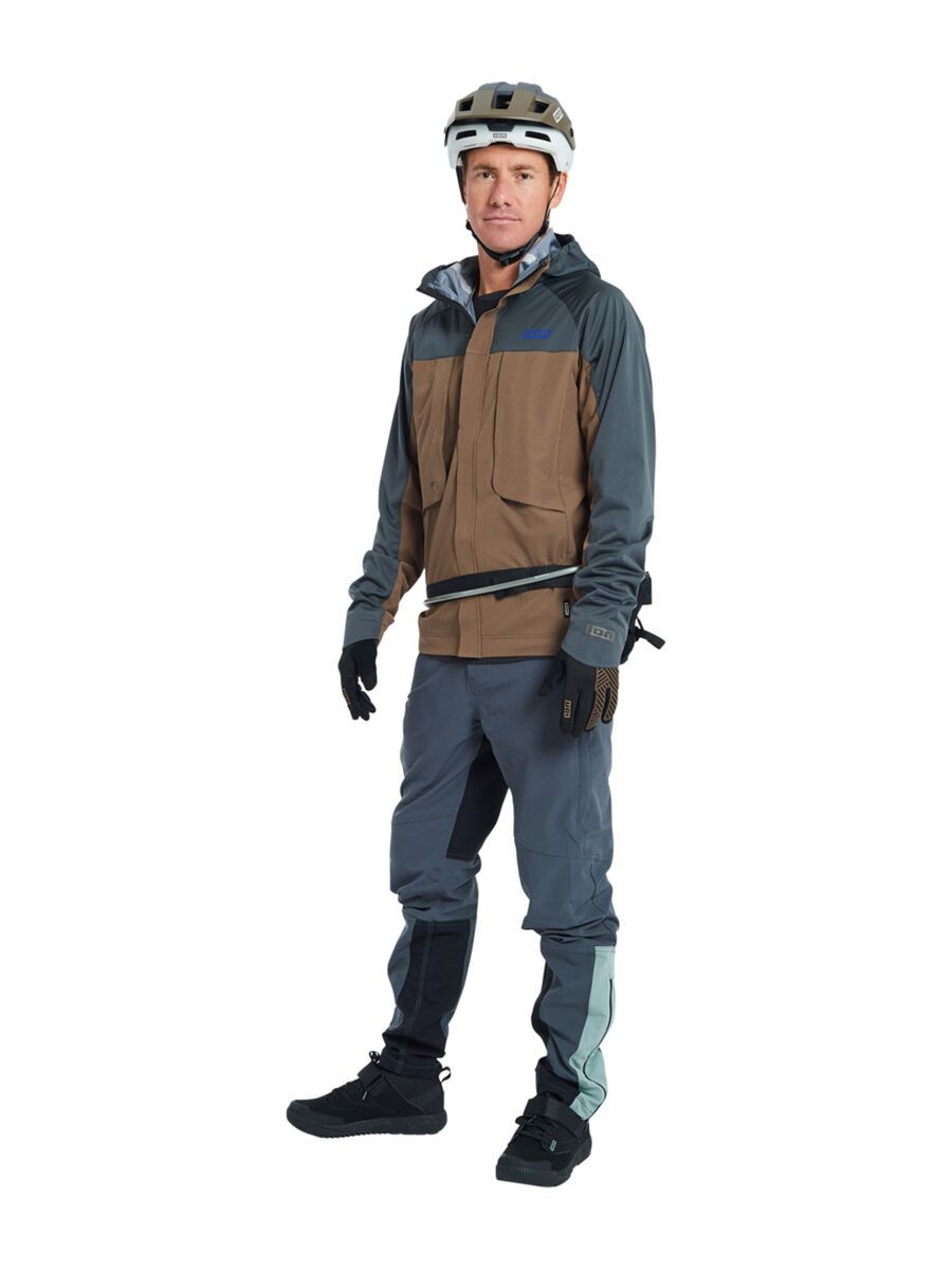 ION Shelter Jacket 3L Hybrid, mud brown - Bild 3