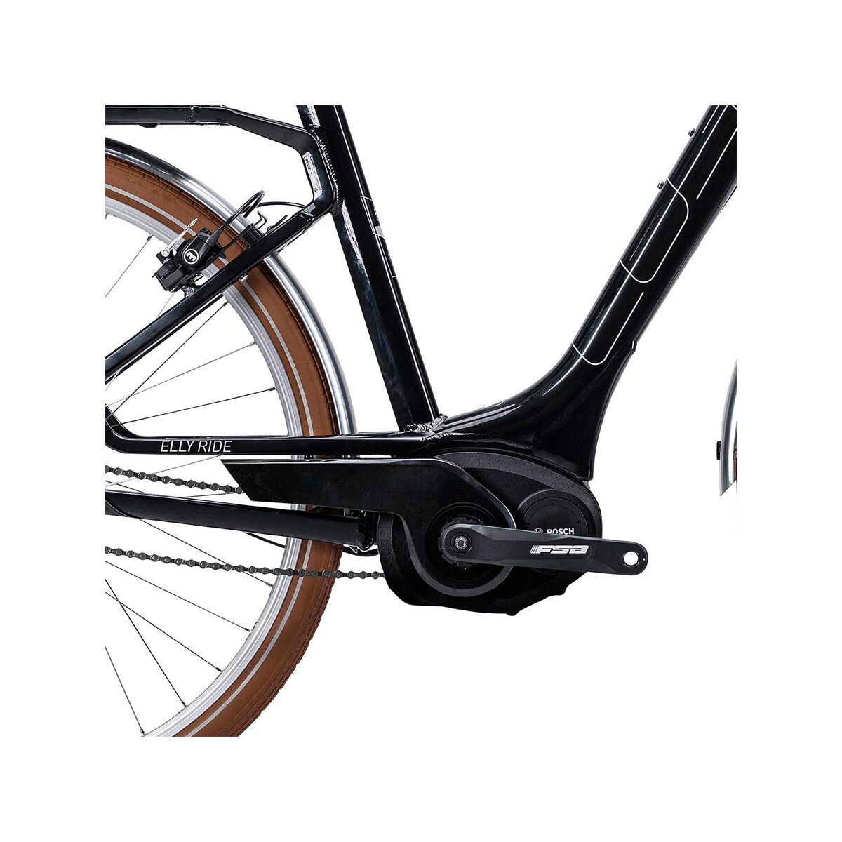 Cube Elly Cruise Hybrid Easy Entry, black/white - Bild 3