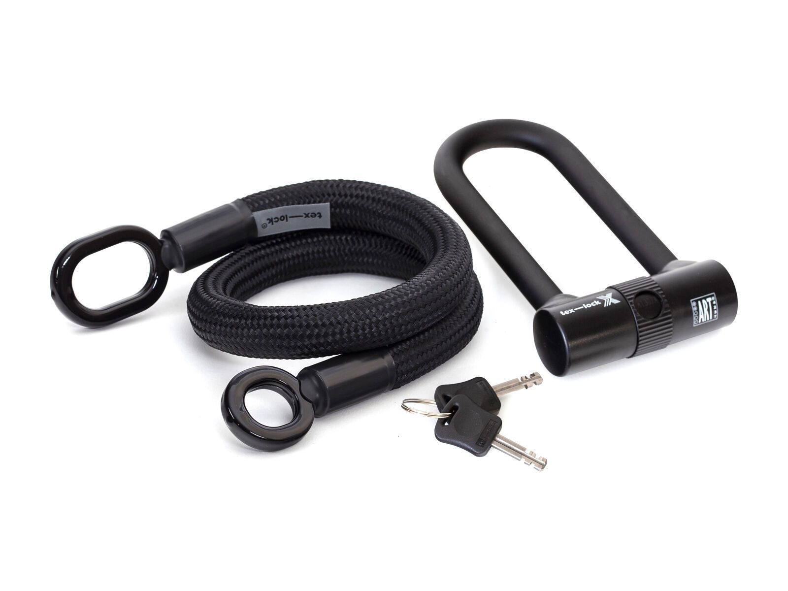 Tex-Lock Eyelet S 80 cm + X-Lock, black - Bild 1