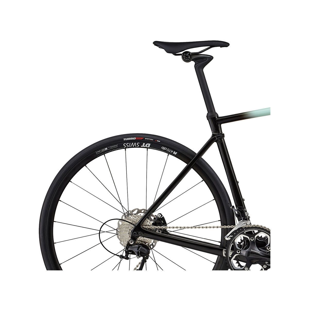 Specialized Roubaix Elite, gloss mint/tarmac black fade/black clean - Bild 7