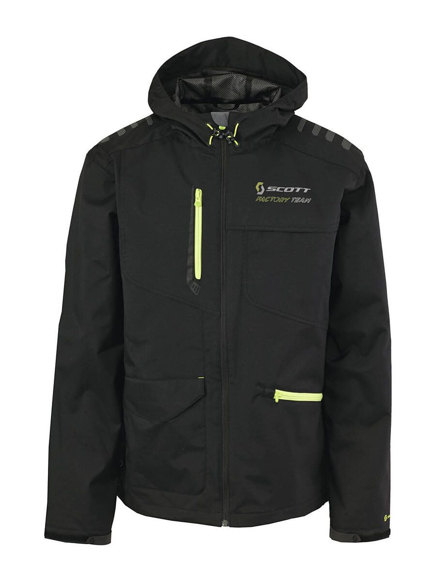 Scott Factory Team Jacke, black/lime green - Bild 1