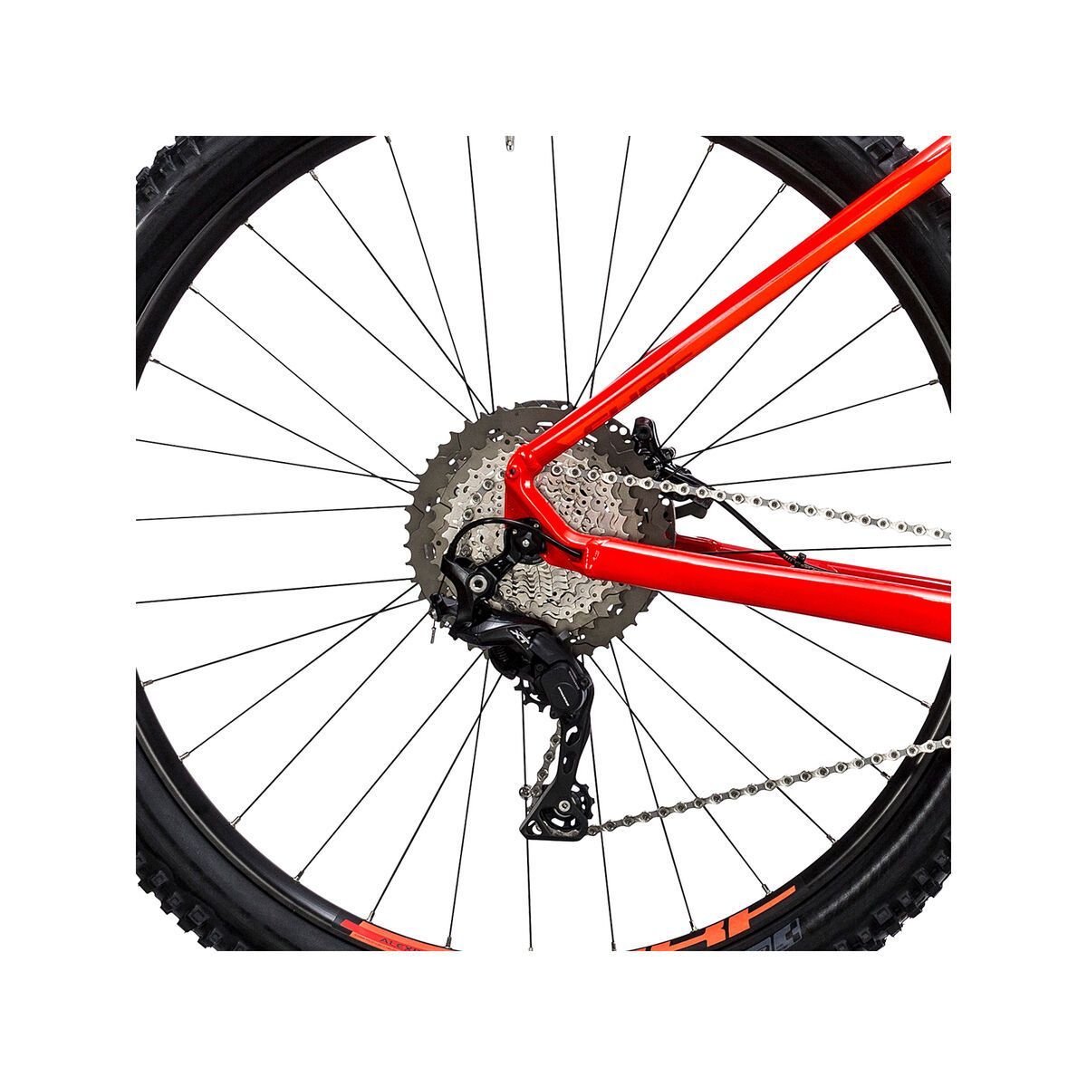 Cube Reaction Hybrid HPA SL 500 27.5, red´n´flashorange - Bild 4