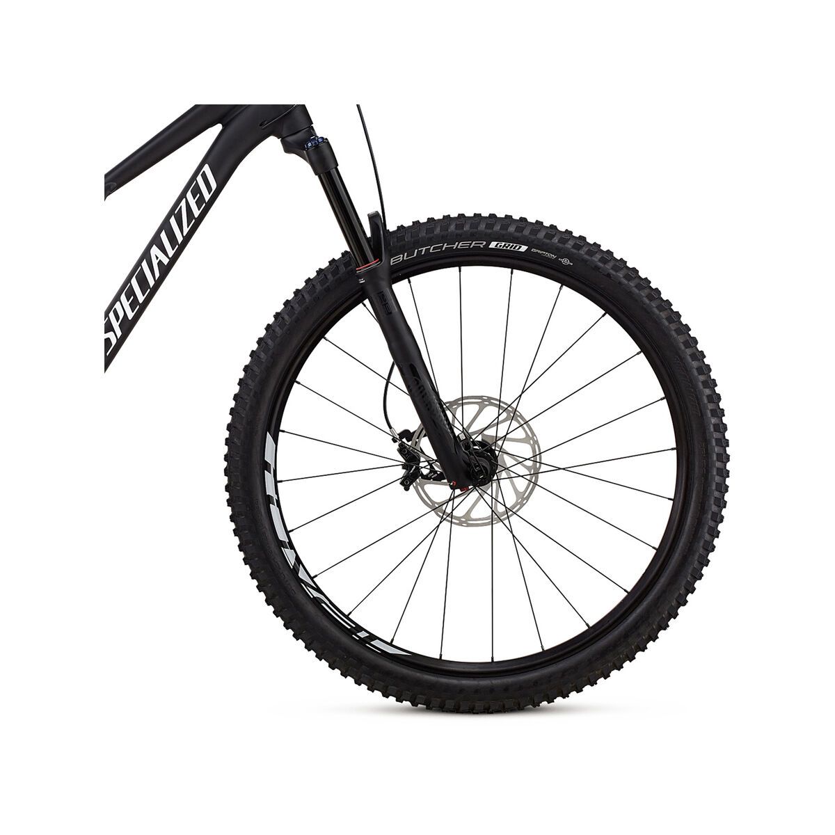 Specialized Stumpjumper FSR Comp 29/6Fattie, satin black/white clean - Bild 4