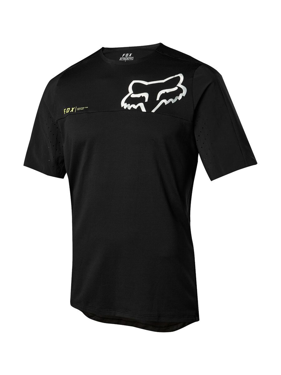 Fox Attack Pro SS Jersey, black/chrome - Bild 1