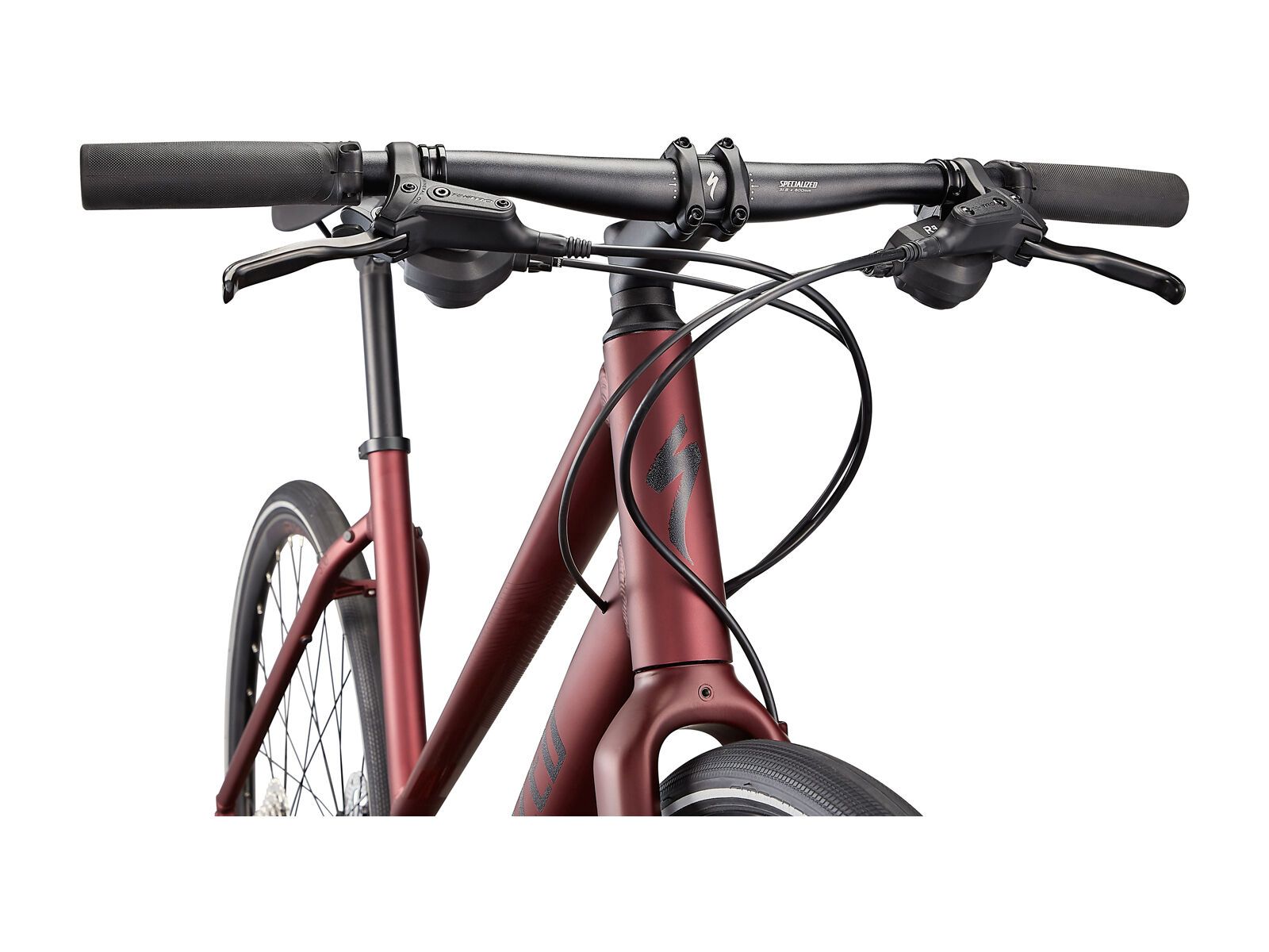 Specialized Sirrus 3.0 Step-Through, satin maroon/gloss maroon/satin black reflective - Bild 4