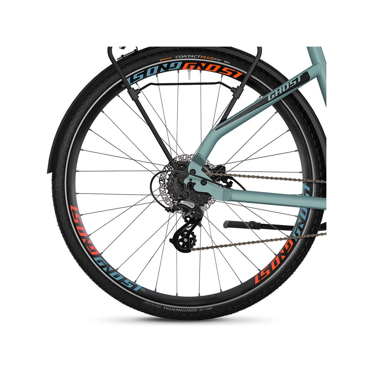 Ghost Square Trekking 2.8 W AL, river blue/jet black/monarch orange - Bild 5