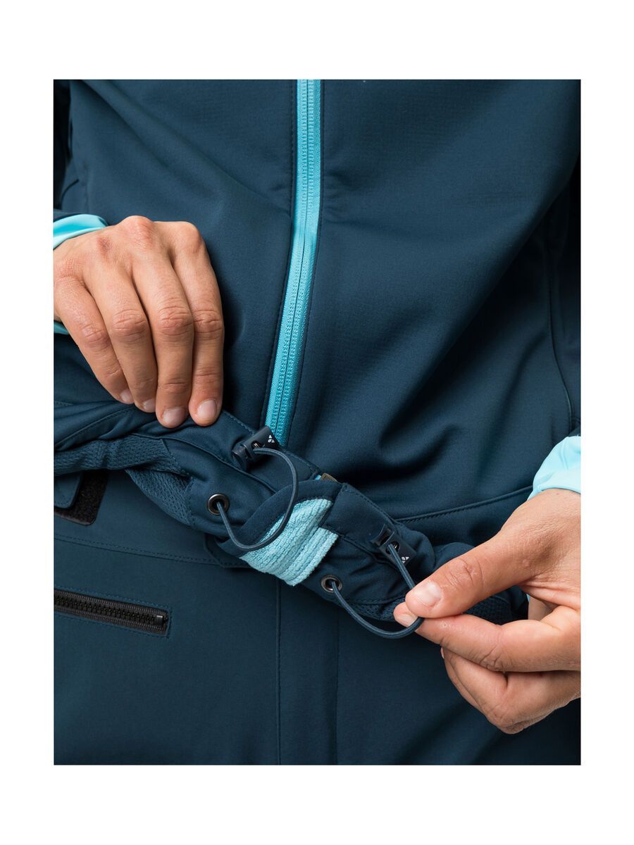 Vaude Women's Qimsa Softshell Jacket, dark sea - Bild 7