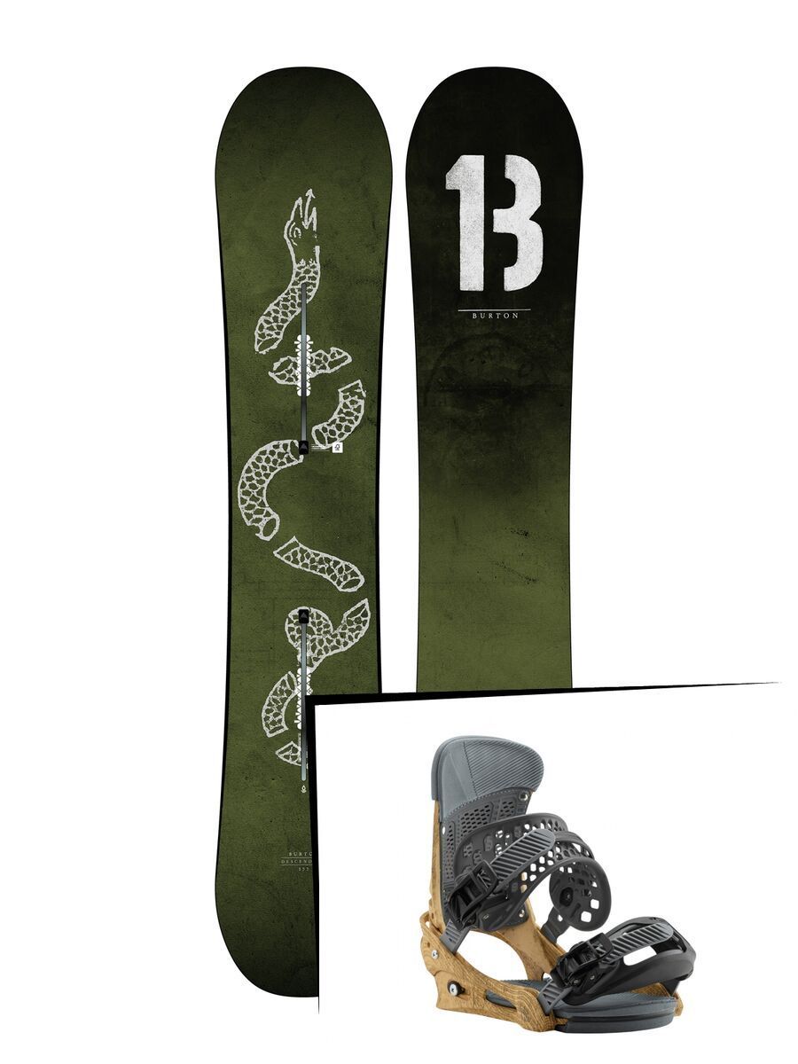 Set: Burton Descendant 2019 + Burton Malavita hemp - Bild 1