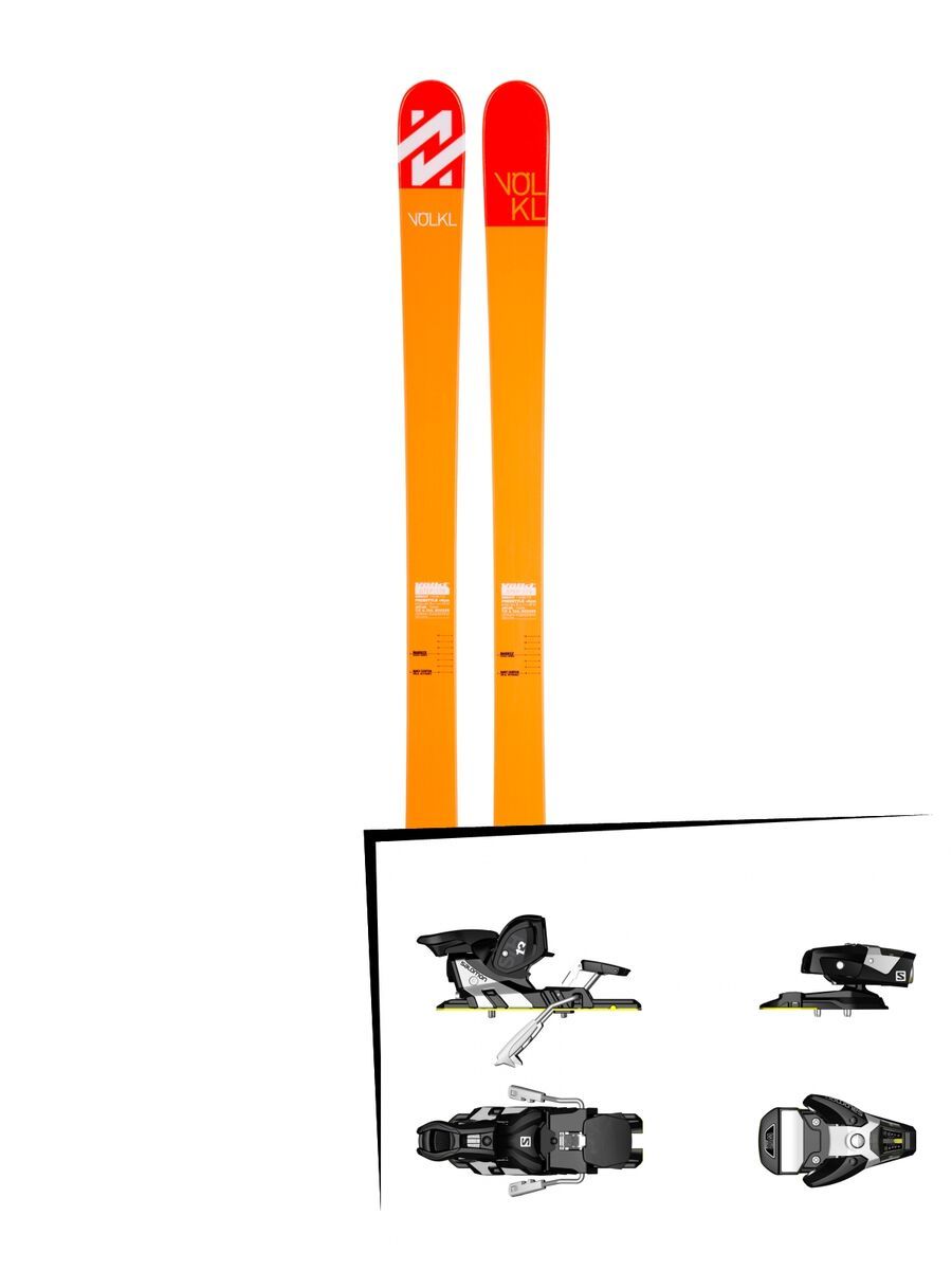 Völkl Set: Step 2016 + Salomon STH2 WTR 13 - Bild 1