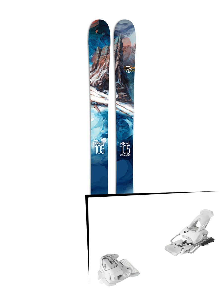 Set: Icelantic Nomad 2017 + Tyrolia Attack² 12 GW (2020417) - Bild 1