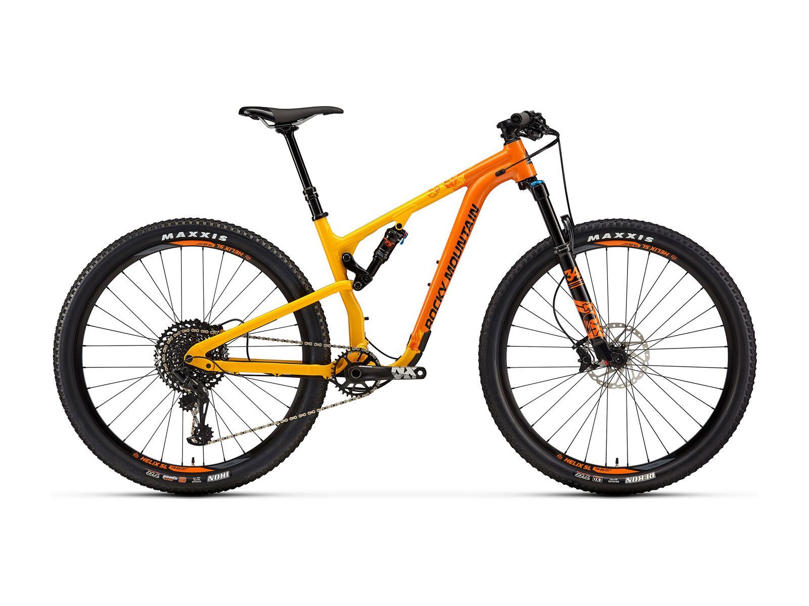 Rocky Mountain Element Alloy 50, fox racing orange/schools out/black in black - Bild 1